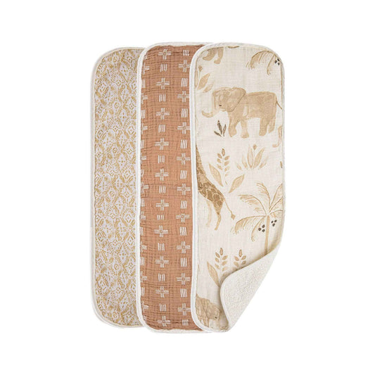Crane Baby - Kendi 3-Pc. Burp Cloths