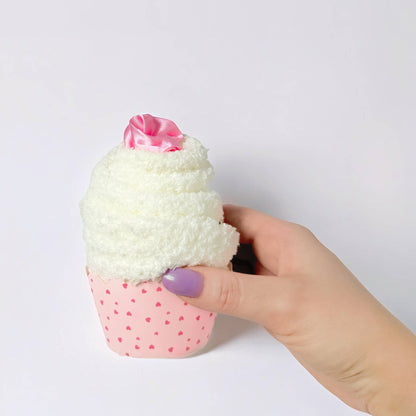 Dabble Doll - Cozy Cupcake Socks with Scrunchie