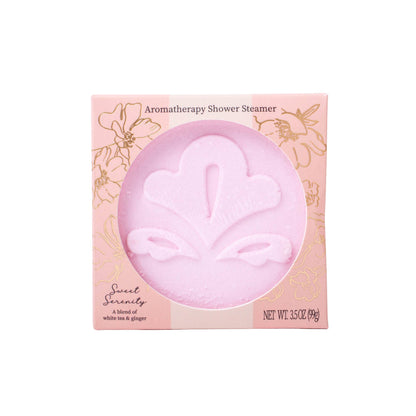 Wild Blossom: Shower Steamer - White Tea & Ginger