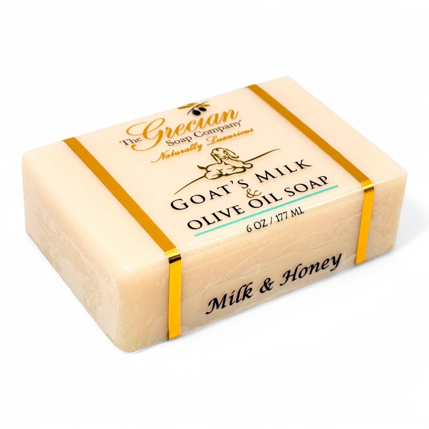 The Grecian Soap Company - Goat's Milk & Olive Oil Handcrafted Bar Soap