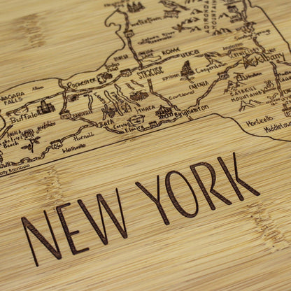 A Slice of Life New York Cutting & Charcuterie Board