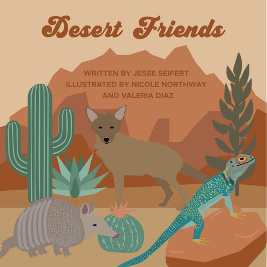 Desert Friends Western Baby Board Book