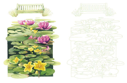 Posh Adult Coloring Book: Inspired by Nature by Marjolein  Bastin