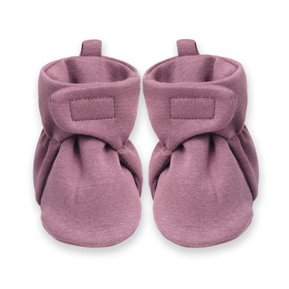 Baby Booties - Cotton & Bamboo: Red - Sold Separately