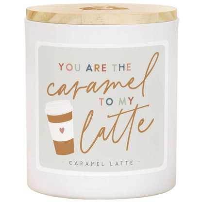 Caramel To My Latte Candle