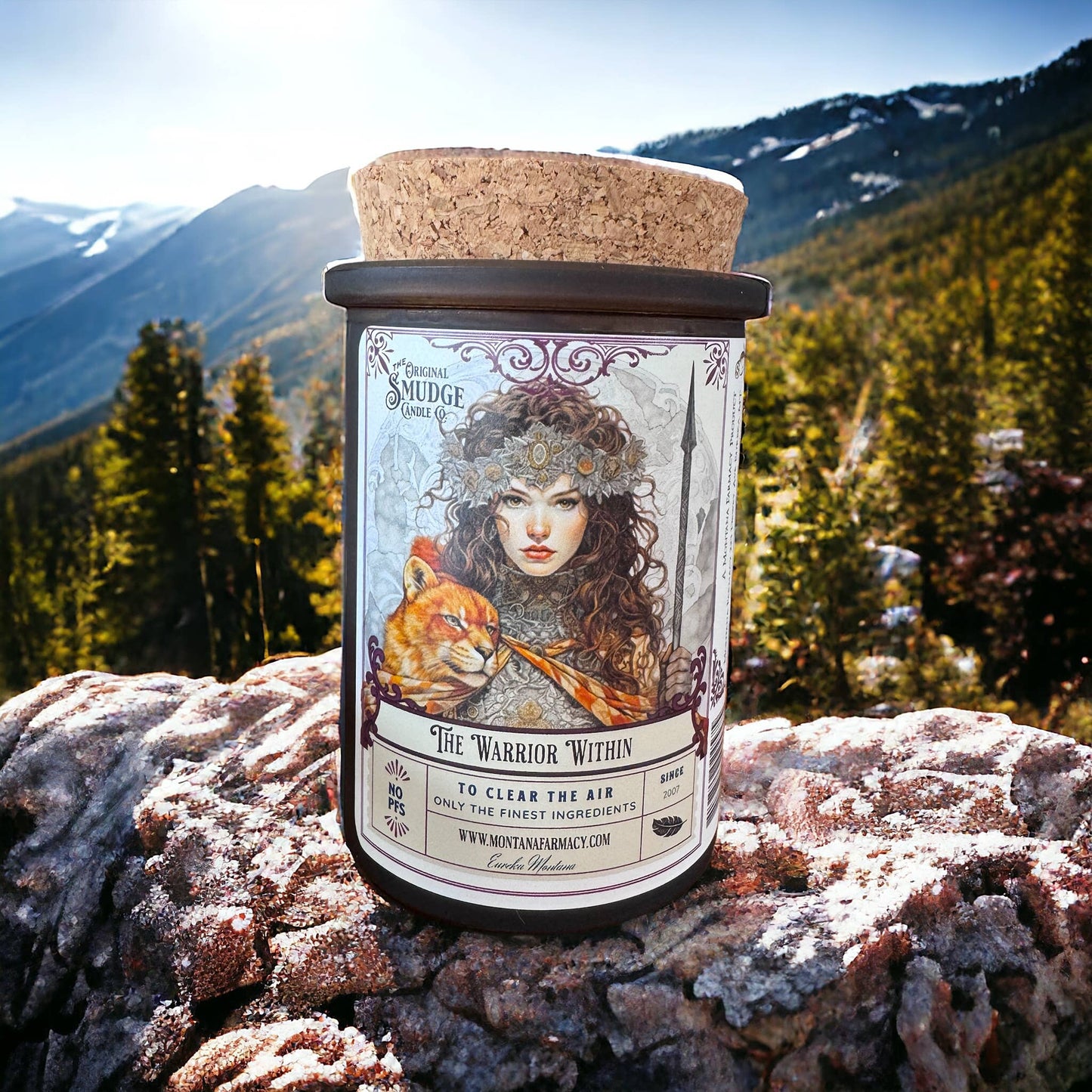 The Warrior within Celtic Queen Smudge Candle