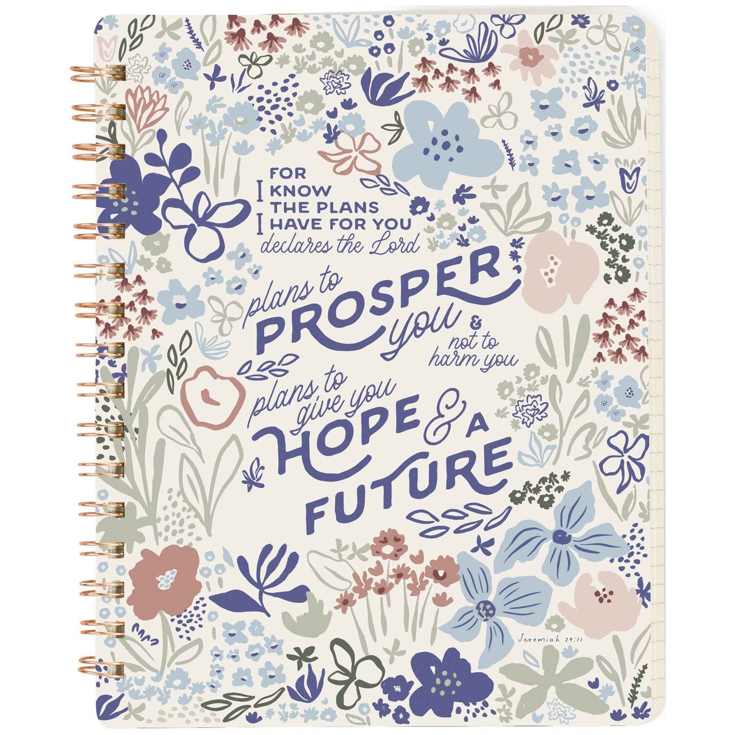 Plans To Prosper You Spiral Notebook