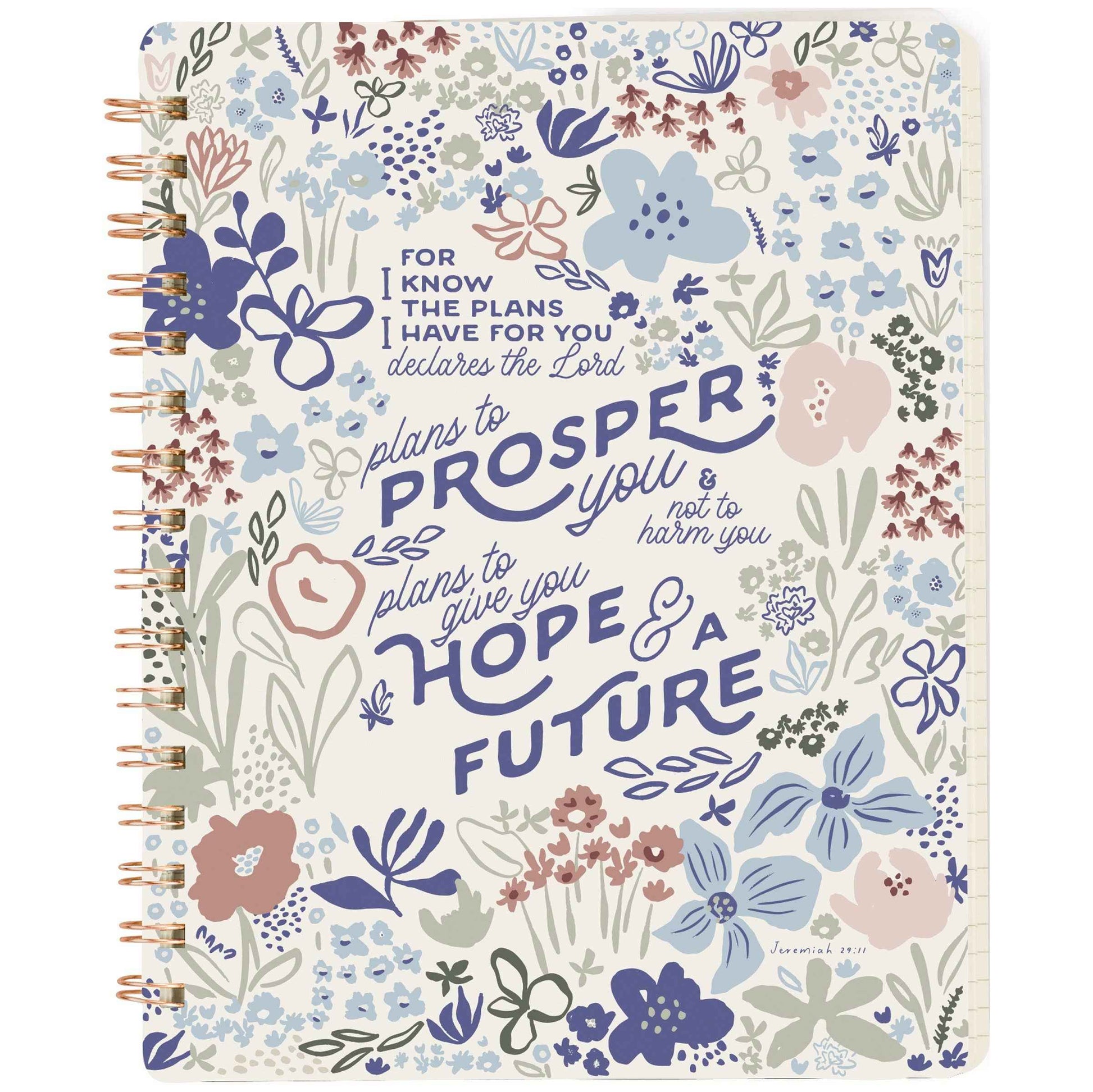 Plans To Prosper You Spiral Notebook
