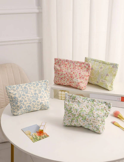 Neceser con estampado floral sencillo y dulce DPB1008