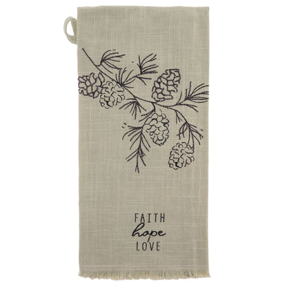 Embroidered Cotton Tea Towels