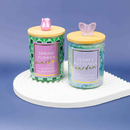 Spring Flower Market – 10oz Scented Spring Gift Candle