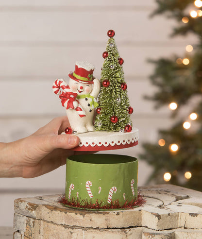 Bethany Lowe Designs - Happy Snowman on Box