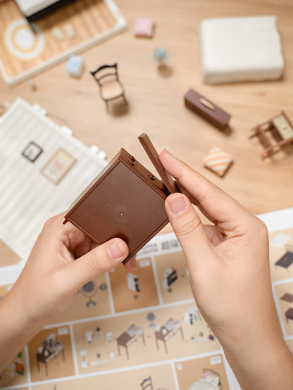 Hands Craft - DIY Miniature House Kit: Cozy Living Lounge