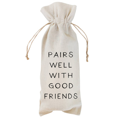 Pairs Well Wine Bag