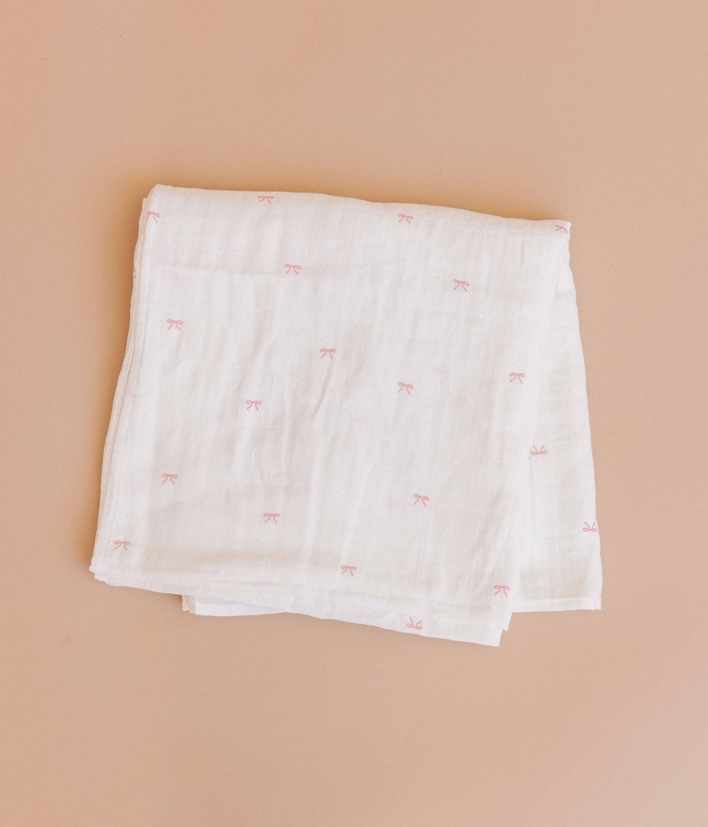 Muslin Swaddle Blanket Set  Organic: Pink-Sold Separately