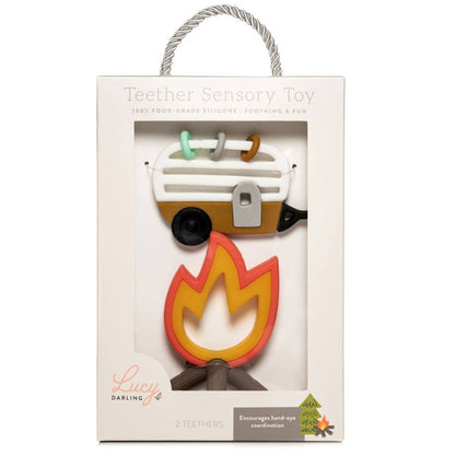 Little Camper Baby Teether Toy