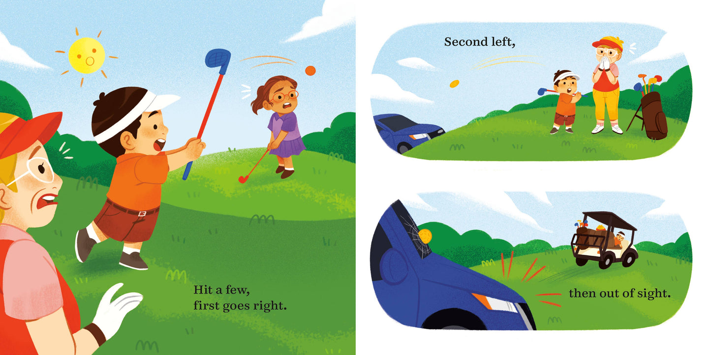 Golf Baby Board Book