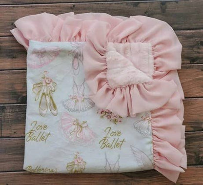 Ballerina with Chiffon Ruffle