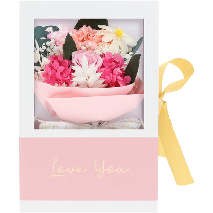 Pavilion - Love You - Pink Preserved Floral Bouquet