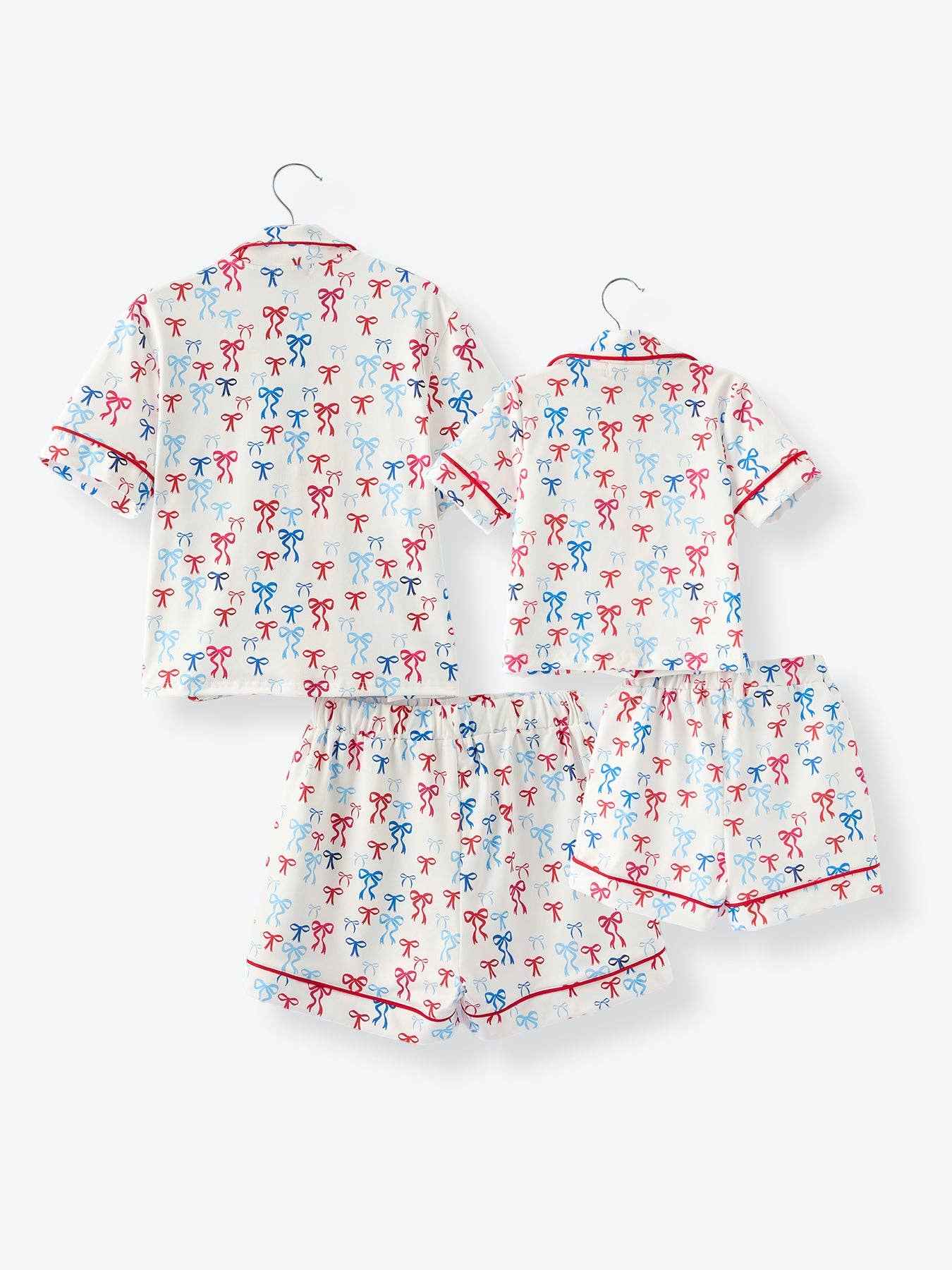 Mommy & Me 4th of july Print Pajama Set: 6 / KIDS