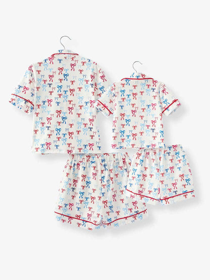 Mommy & Me 4th of july Print Pajama Set: 6 / KIDS
