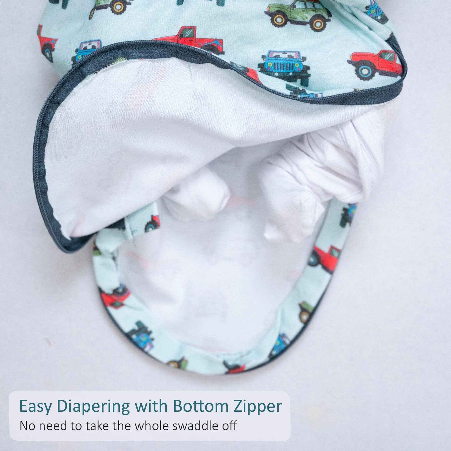 LollyBanks - Adventure is calling Baby Sleep Swaddle 100% Organic Cotton