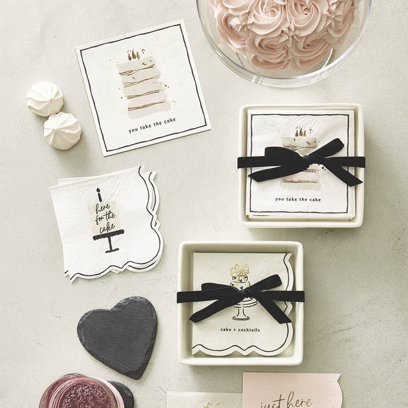 Heart Slate Coasters - Set of 4