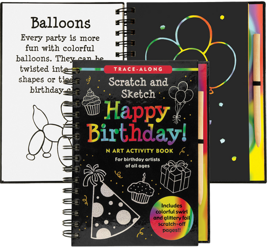Happy Birthday Scratch & Sketch™