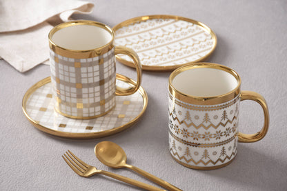Mug Gold Trim