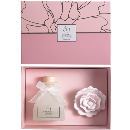 Diffuser Set Sunshine Ceramic Set -Gardenia