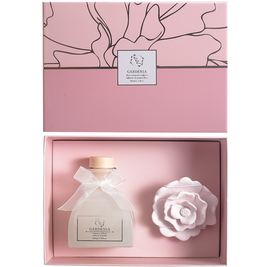 Diffuser Set Sunshine Ceramic Set -Gardenia
