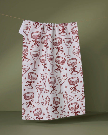 Geometry - Soiree Tea Towel