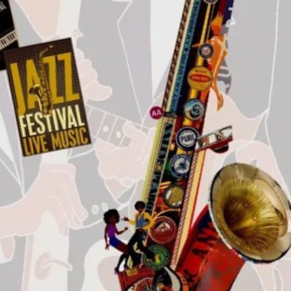 3D Collage Art | Saxophone - All That Jazz (36"x28")
