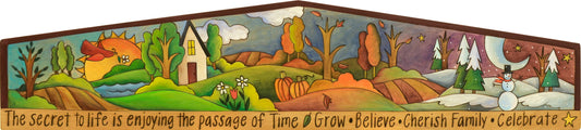 "Wheel of Life" Door Topper