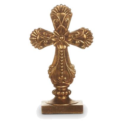 8" Antique Cross, Fan Cross