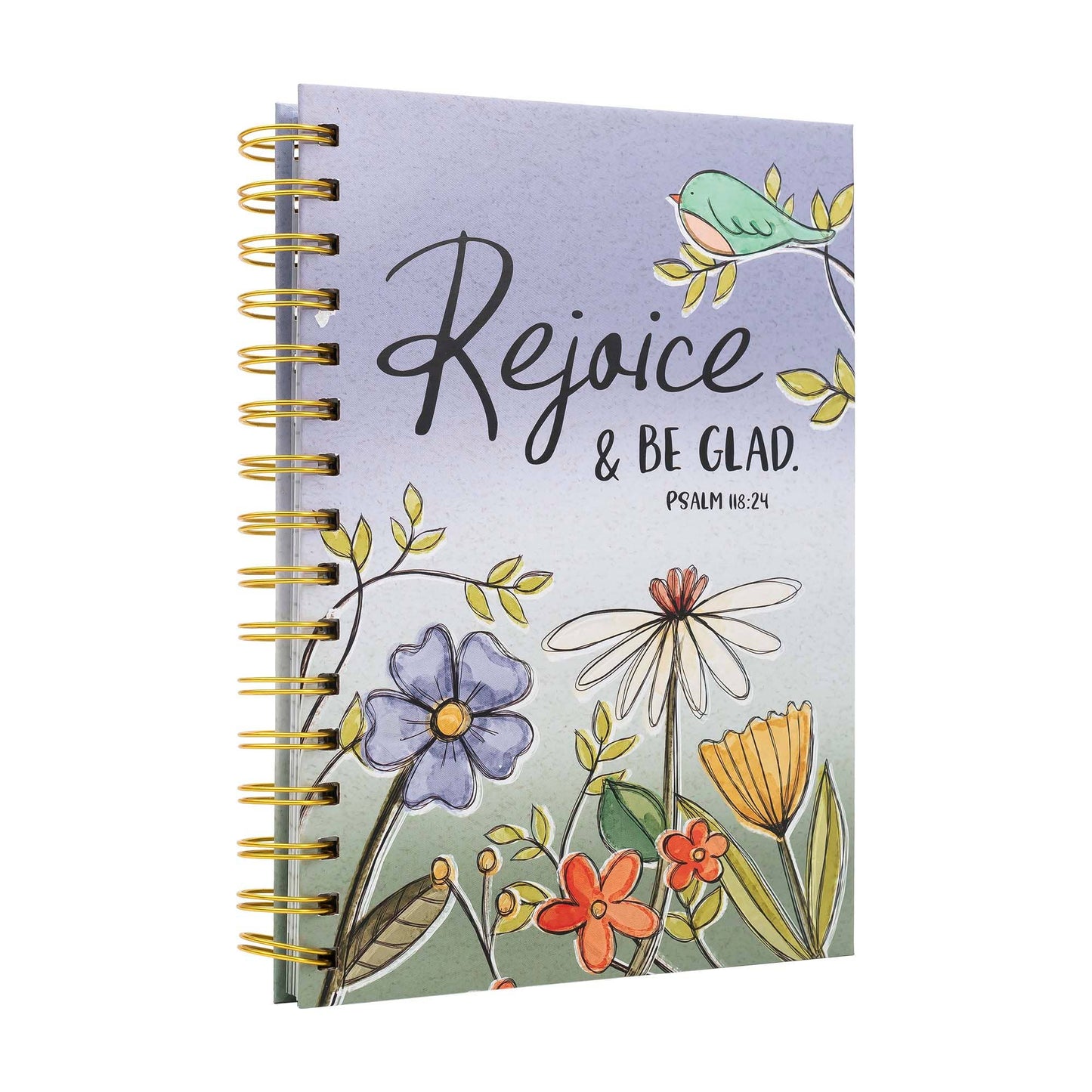 Guided Journal: Happy Flowers & Bird Rejoice (Psalm 118:24)