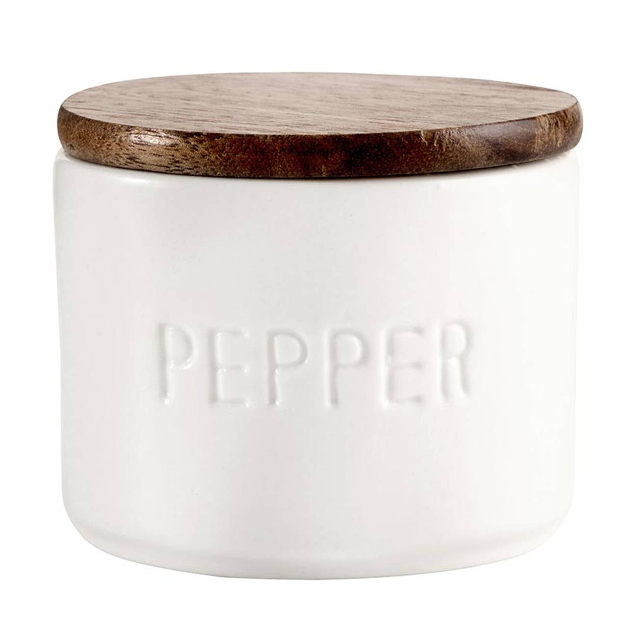 Face to Face Ceramic Salt + Pepper Set (2pc)