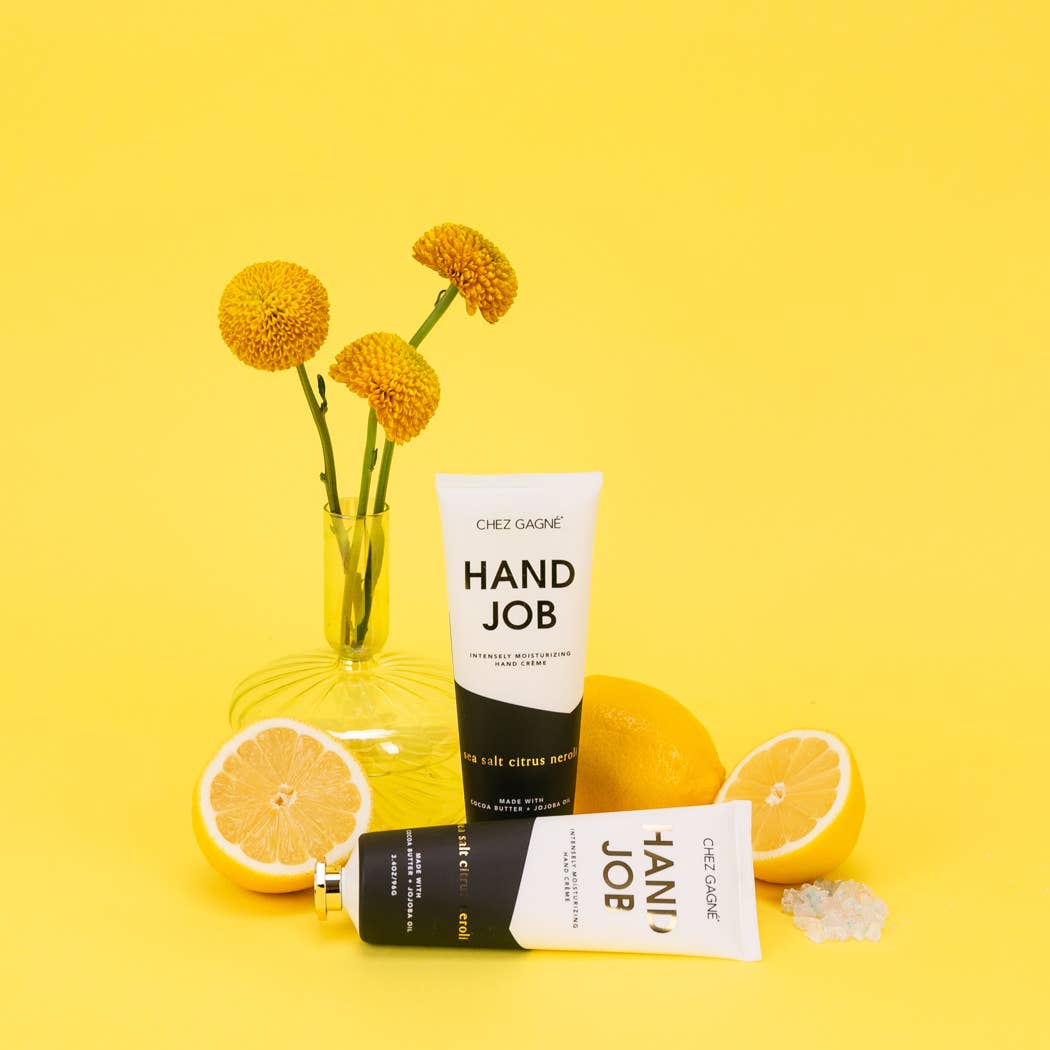 Chez Gagné - Hand Job - Sea Salt, Citrus + Neroli - Clean + Vegan Hand Crème - 3.4oz