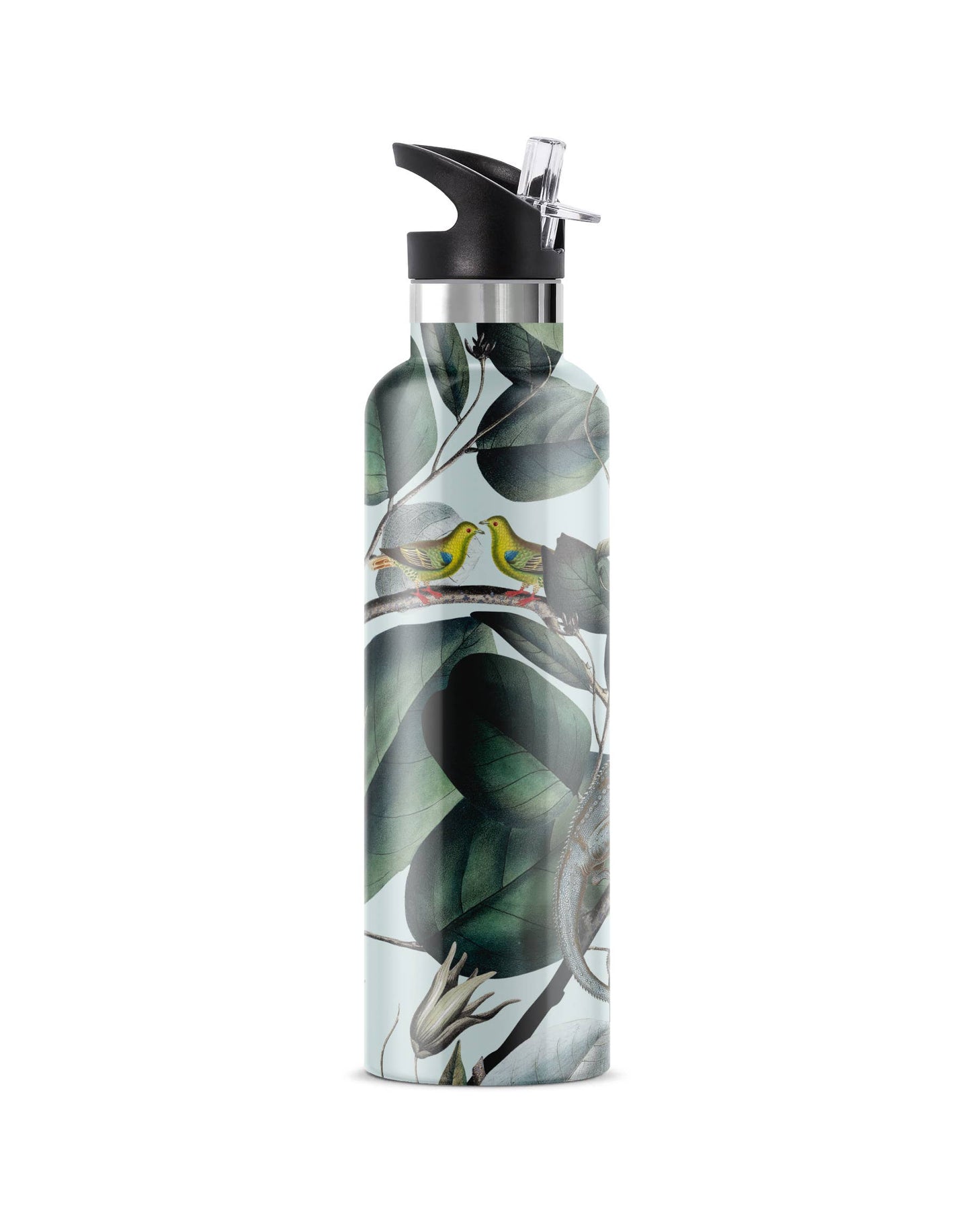 Ecodrive | Jungle Lemur Insulated Water Bottle Flask 25 oz