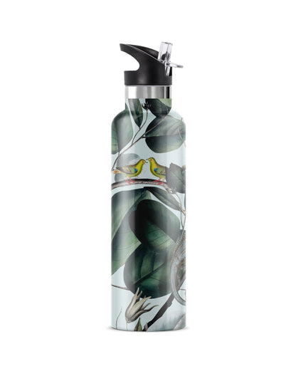 Ecodrive | Jungle Lemur Insulated Water Bottle Flask 25 oz