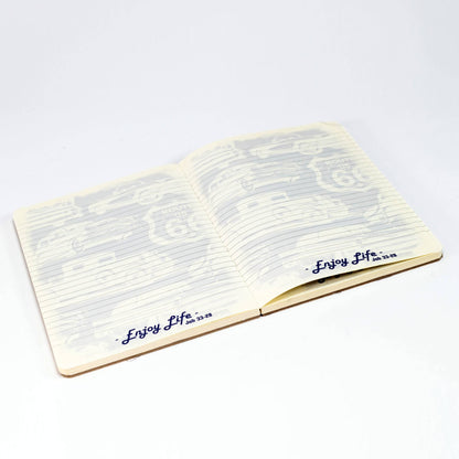 Divinity Boutique - God's Garage: Canvas Journal, Enjoy Life