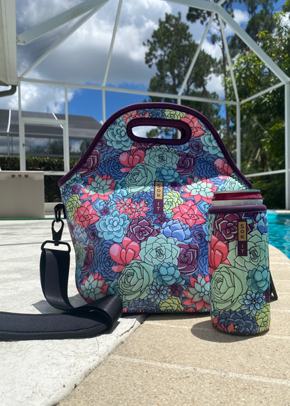 Sok-It - LunchTote XL - Succulents