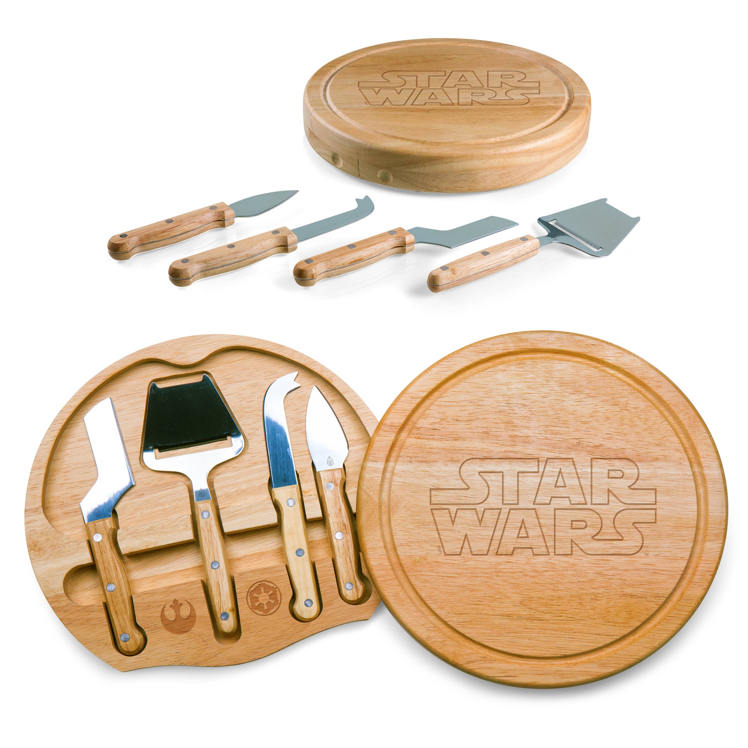 Star Wars Cheese Cutting Board & Tools Charcuterie Set