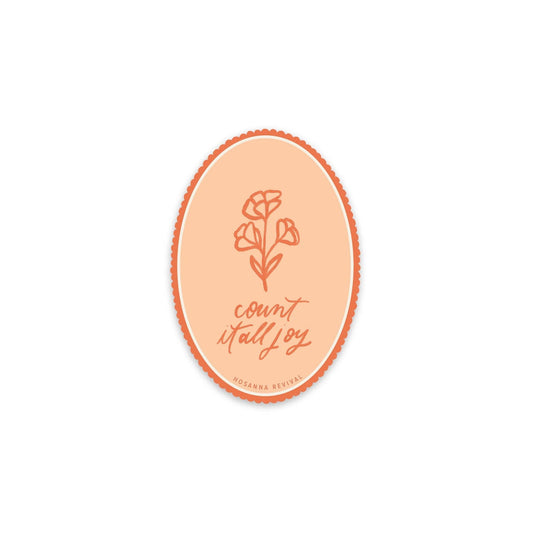Sticker: Count It All Joy