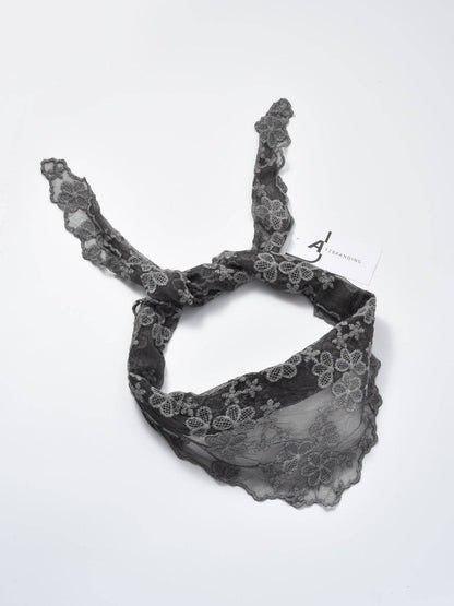 Embroidered Lace Shawl Scarf -Assorted Sold Separately