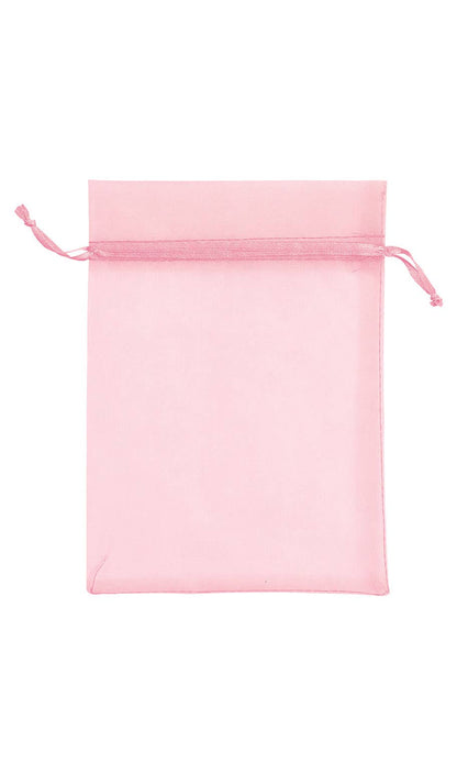 Organza Drawstring Pouch: Black / Pack of 10 / 2" x 3"