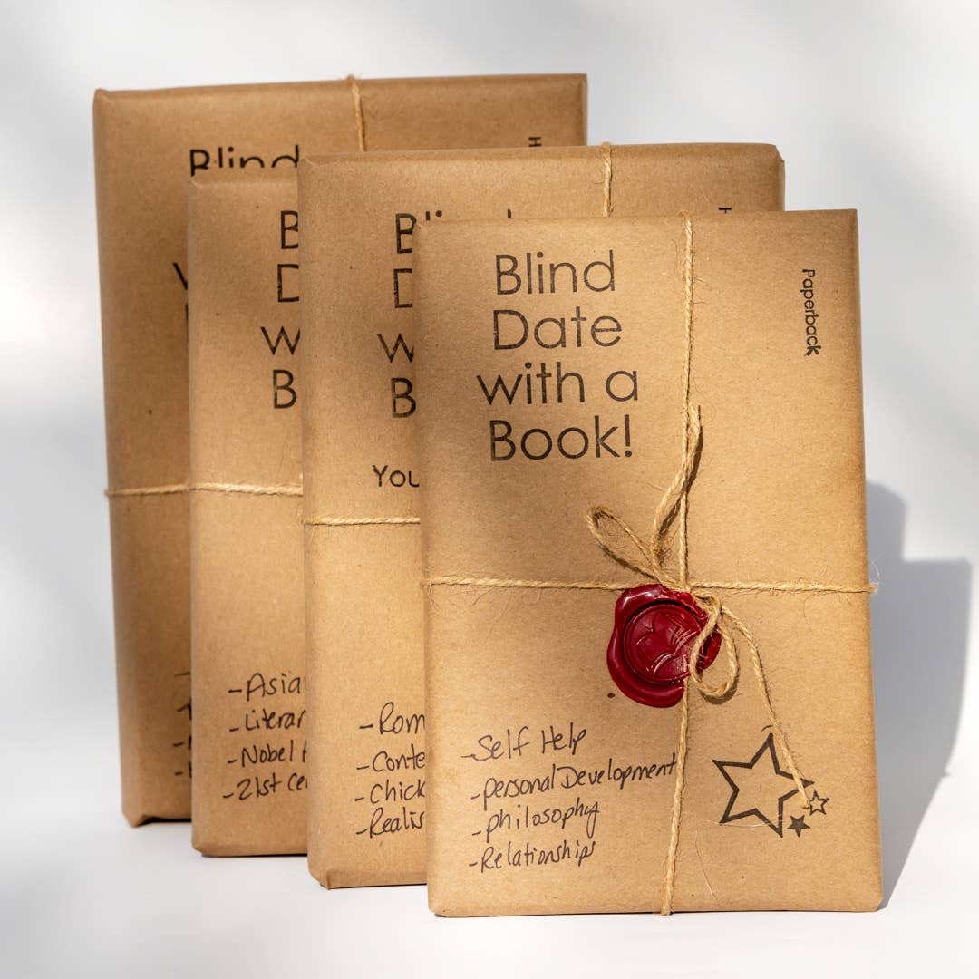 Blind Date With a Book - with reading supplies