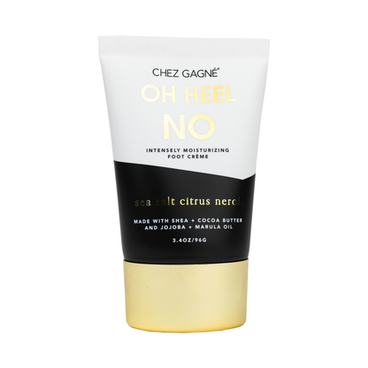 Oh Heel No - Clean + Foot Crème - Sea Salt Citrus + Neroli - 3.4oz
