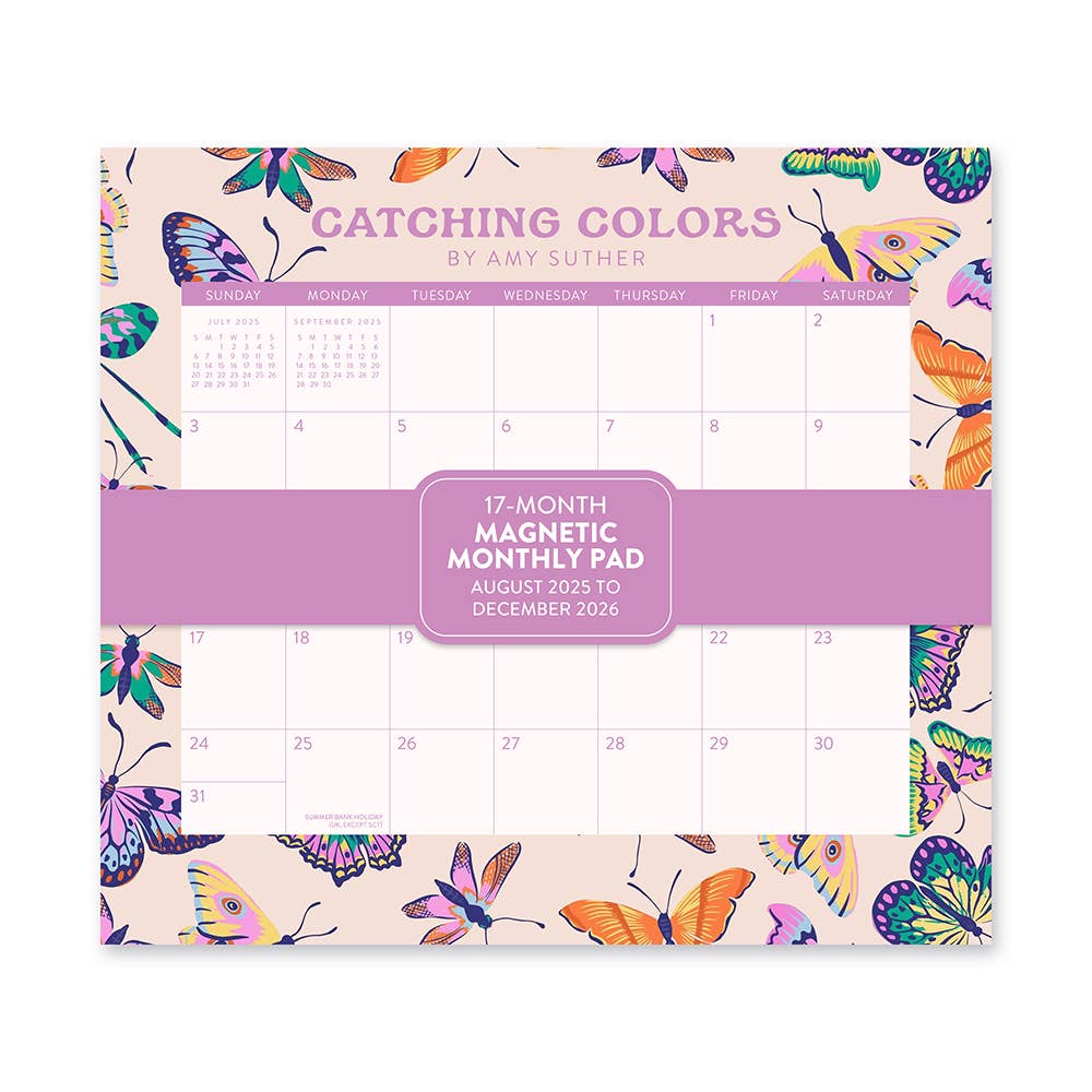 2026 Catching Colors Magnetic Monthly Pad