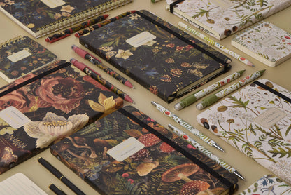 Hardcover Journal A5 - Forest Flowers